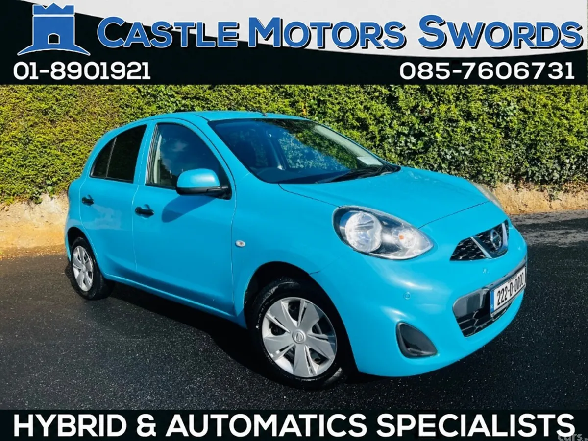 Nissan March Hatchback, Petrol, 2022, Blue