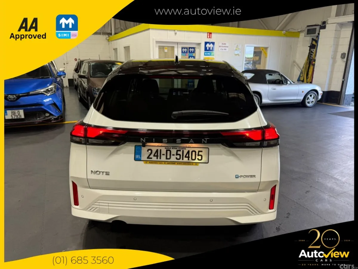 Nissan Note Hatchback, Petrol Hybrid, 2024, White