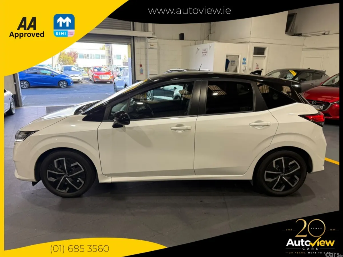 Nissan Note Hatchback, Petrol Hybrid, 2024, White