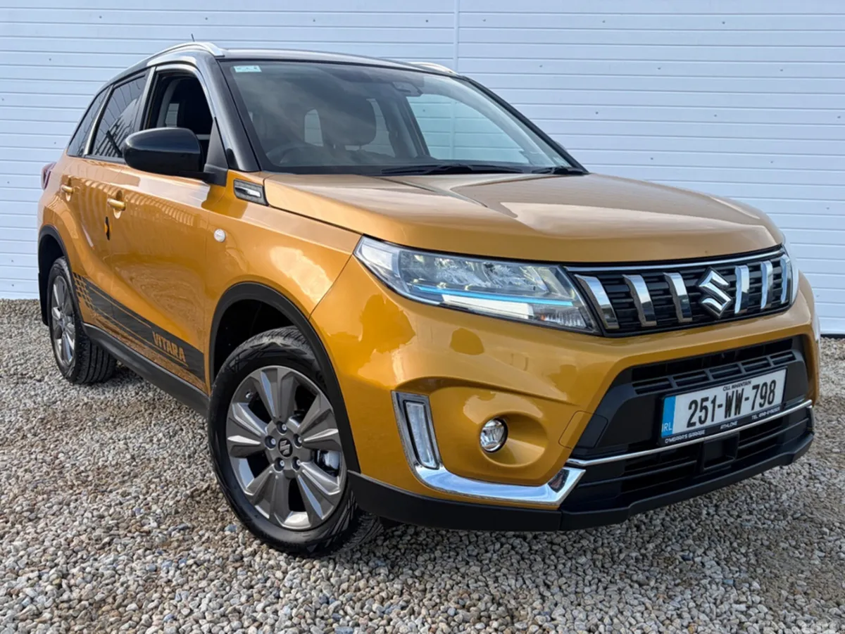 Suzuki Vitara SUV, Petrol Hybrid, 2025, Yellow