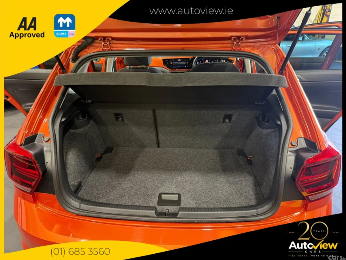 Volkswagen Polo Hatchback, Petrol, 2019, Orange