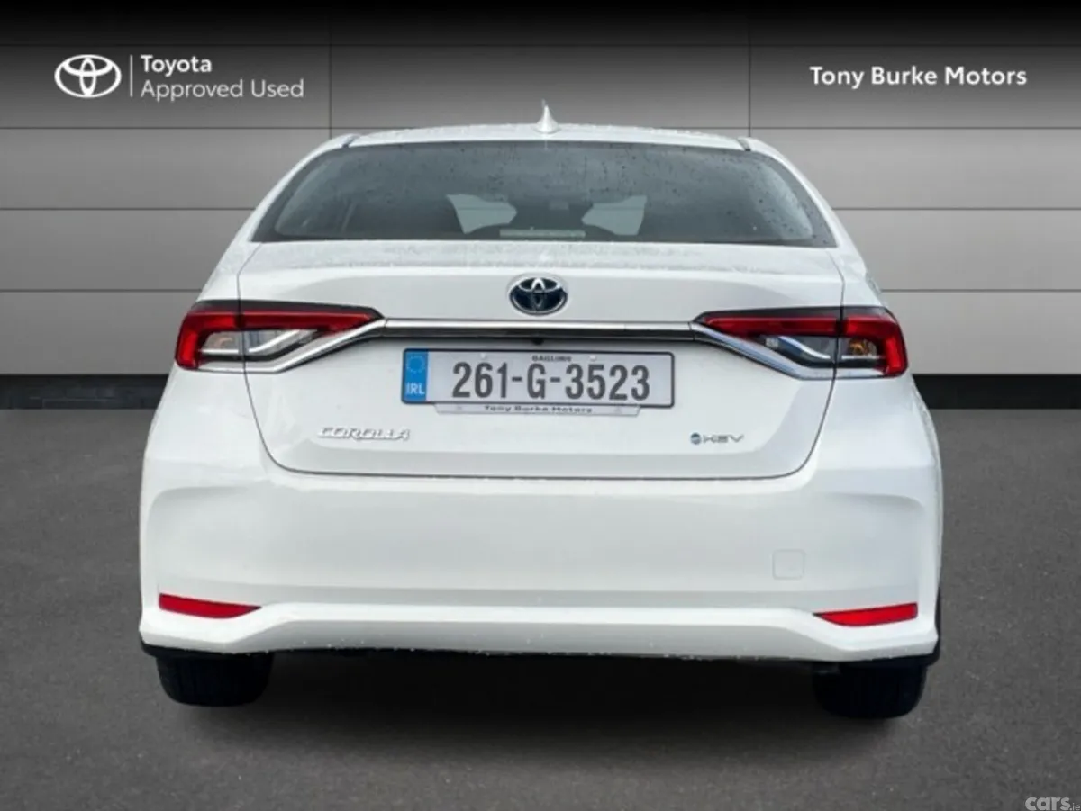 Toyota Corolla Saloon, Petrol Hybrid, 2026, White