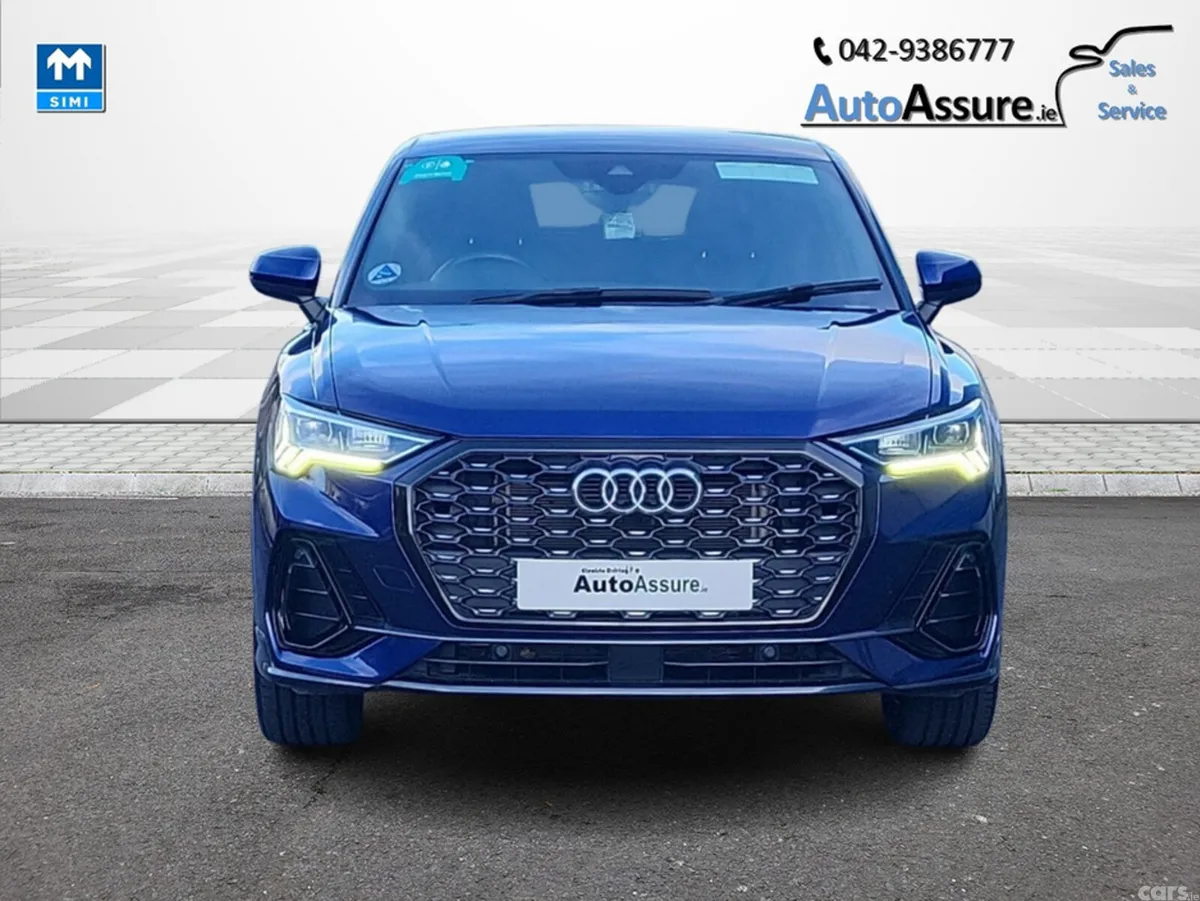 Audi Q3 Estate, Petrol Hybrid, 2023, Blue