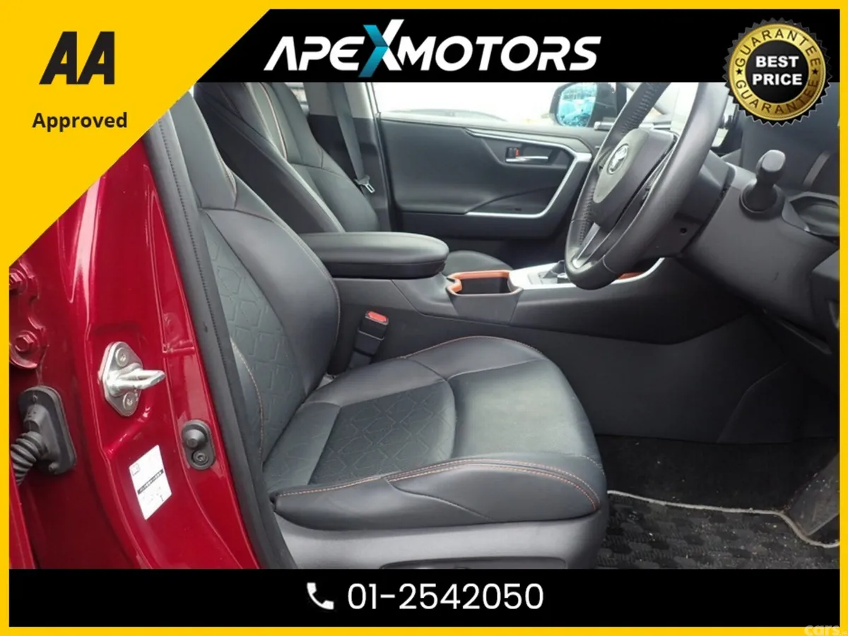 Toyota RAV4 SUV, Petrol Hybrid, 2023, Red