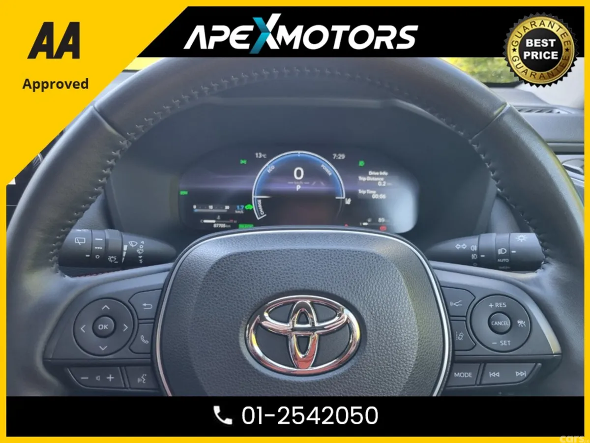 Toyota RAV4 SUV, Petrol Hybrid, 2023, Red
