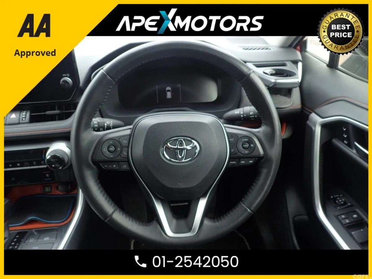 Toyota RAV4 SUV, Petrol Hybrid, 2023, Red