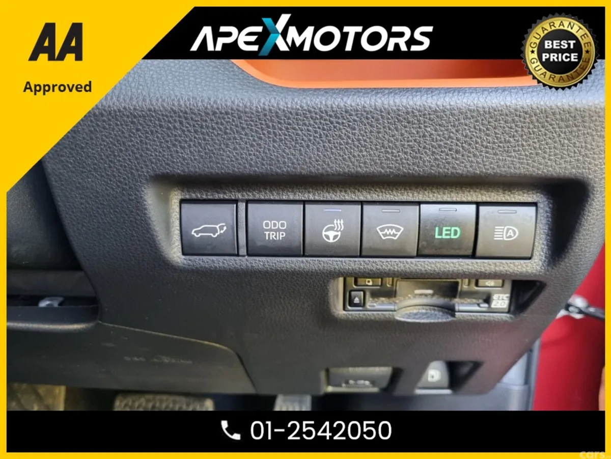 Toyota RAV4 SUV, Petrol Hybrid, 2023, Red