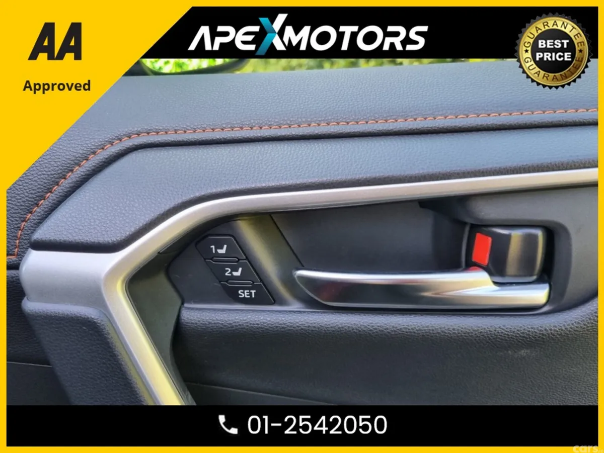 Toyota RAV4 SUV, Petrol Hybrid, 2023, Red