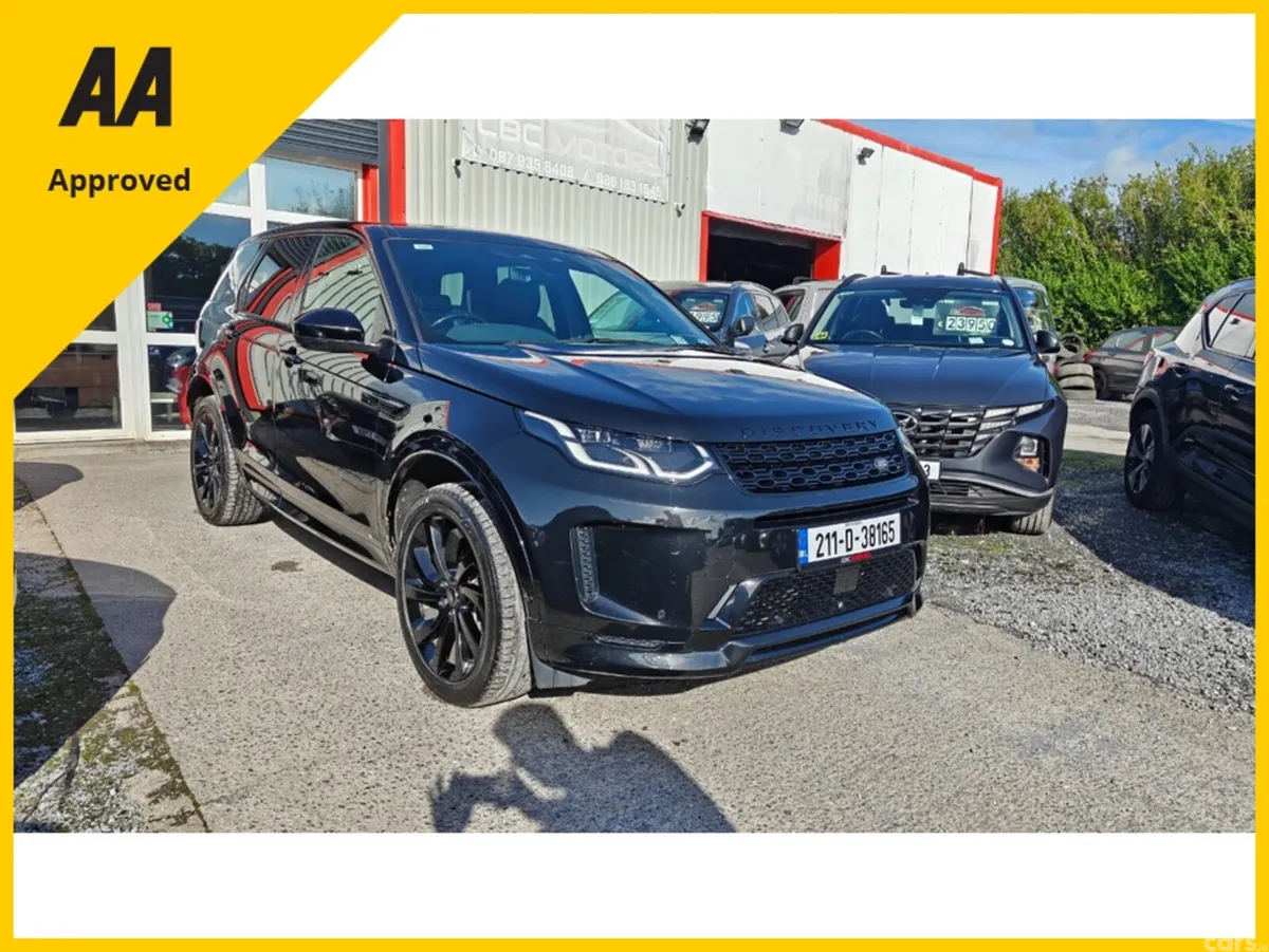 Land Rover Discovery Sport Estate, Petrol Plug-in Hybrid, 2021, Black