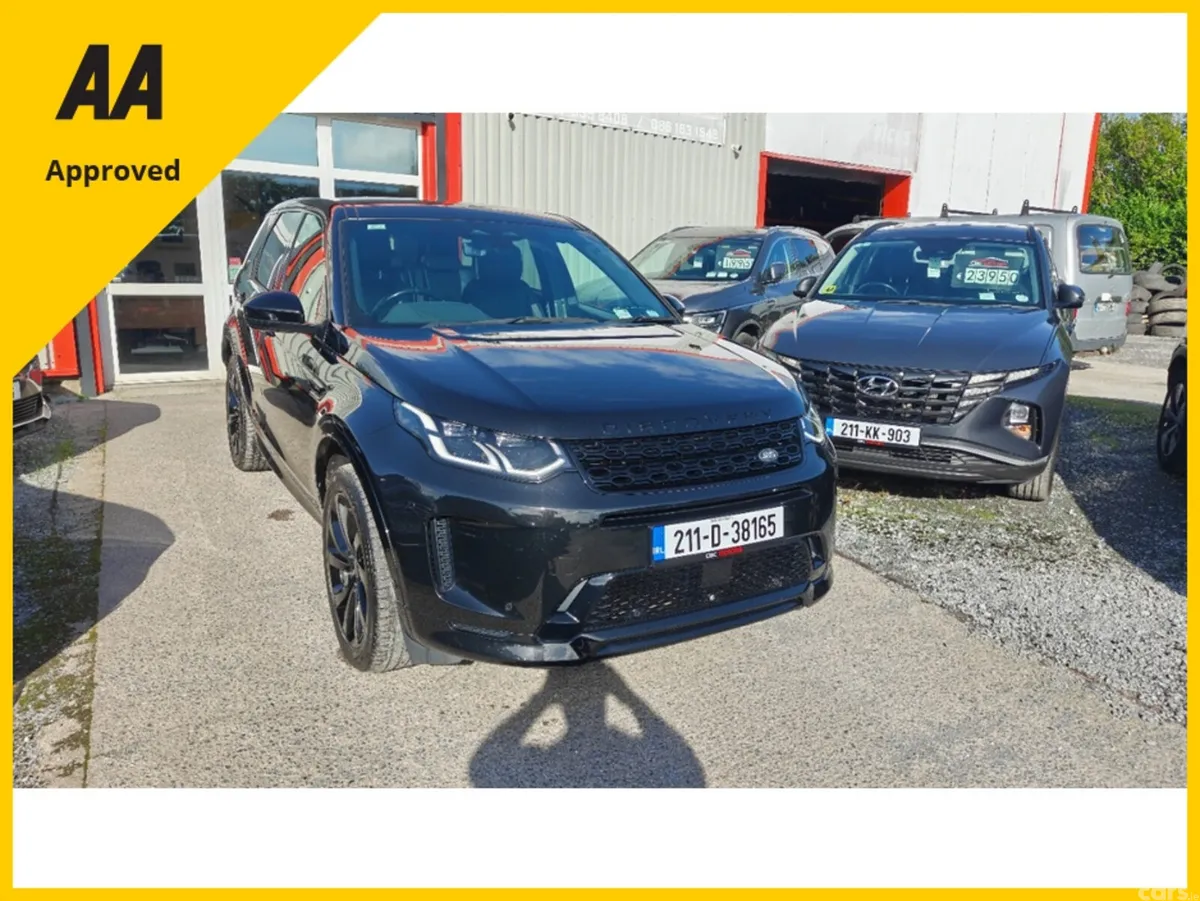 Land Rover Discovery Sport Estate, Petrol Plug-in Hybrid, 2021, Black