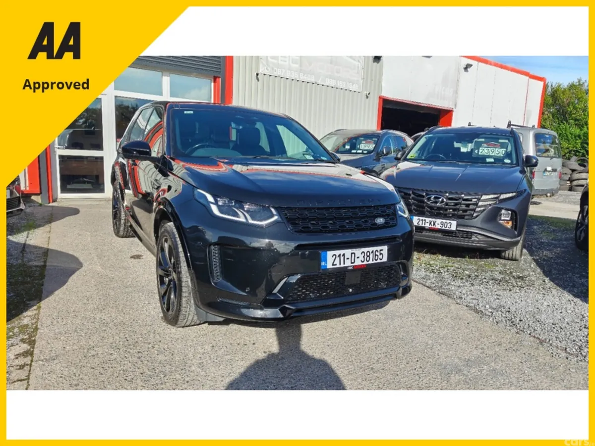 Land Rover Discovery Sport Estate, Petrol Plug-in Hybrid, 2021, Black