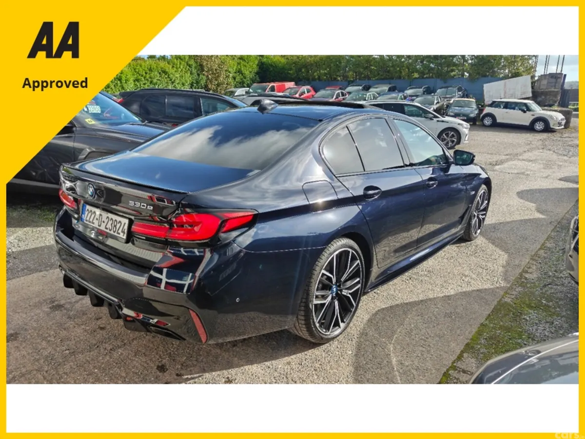 BMW 5-Series Saloon, Petrol Plug-in Hybrid, 2022, Black