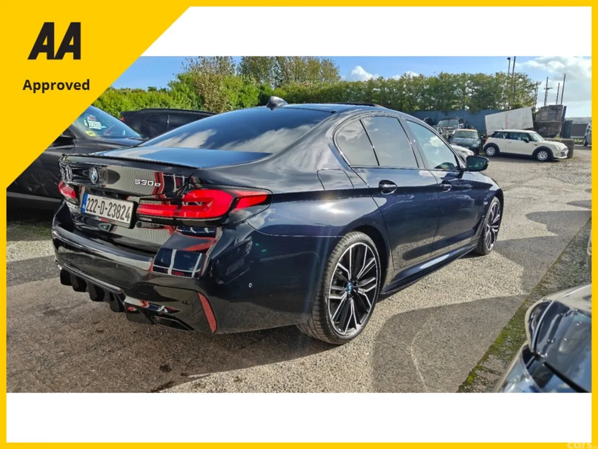 BMW 5-Series Saloon, Petrol Plug-in Hybrid, 2022, Black