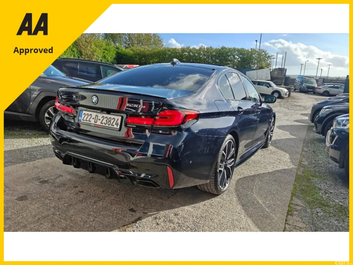 BMW 5-Series Saloon, Petrol Plug-in Hybrid, 2022, Black