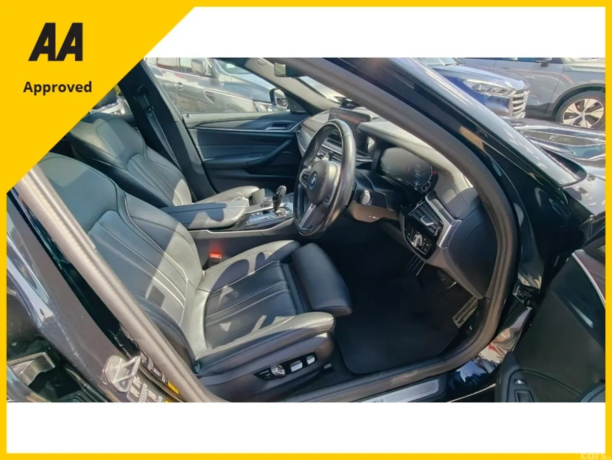 BMW 5-Series Saloon, Petrol Plug-in Hybrid, 2022, Black