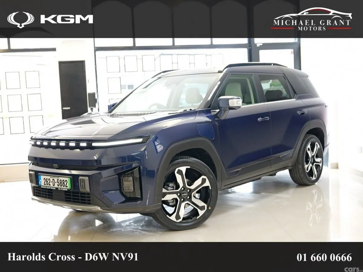 KGM Torres EVX SUV, Electric, 2026, Blue