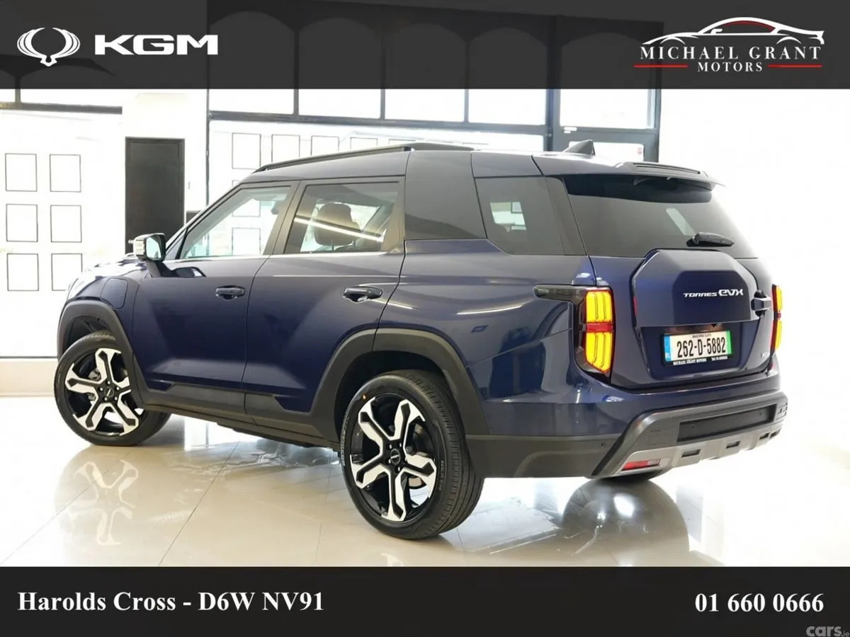 KGM Torres EVX SUV, Electric, 2026, Blue