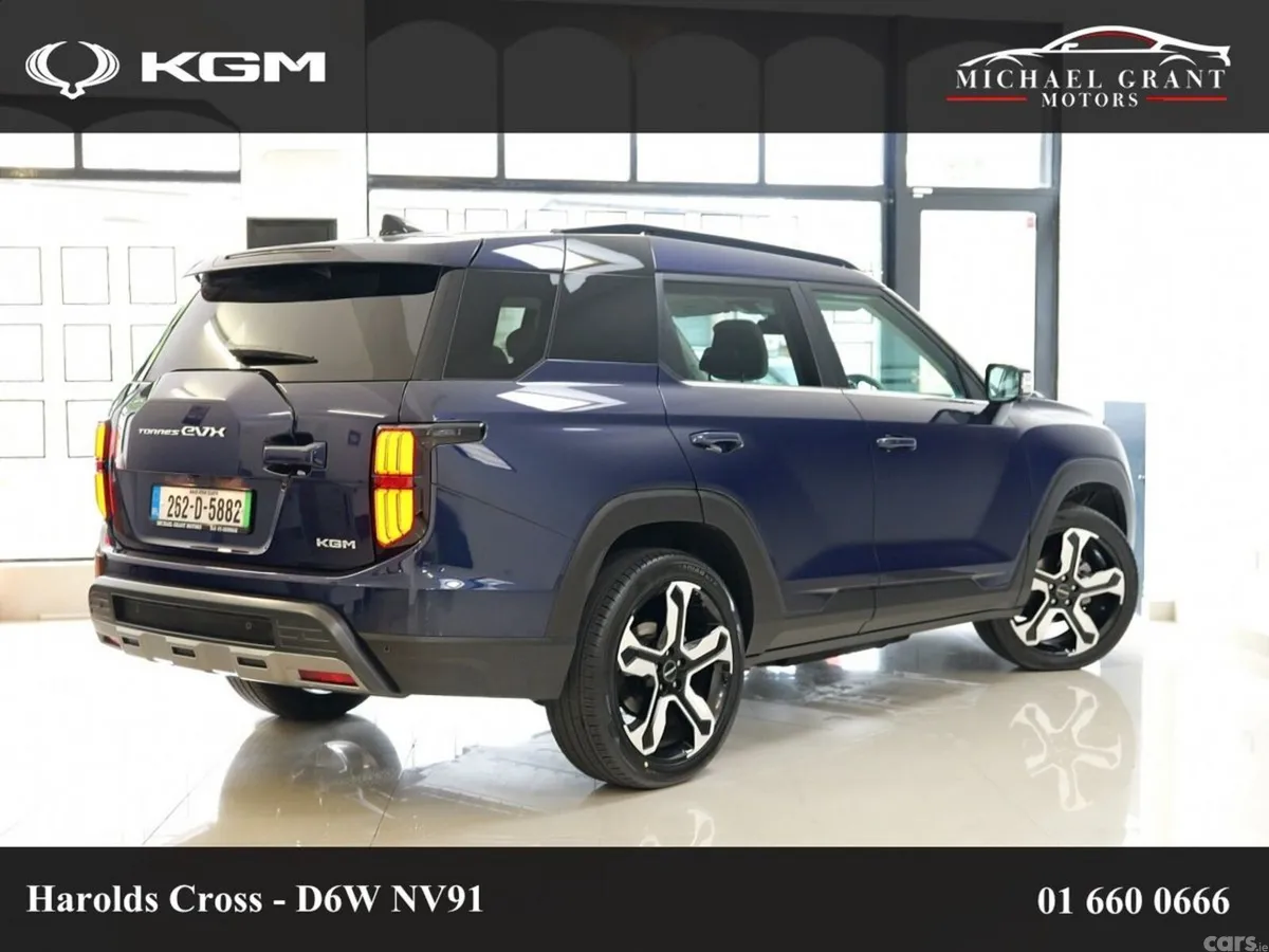 KGM Torres EVX SUV, Electric, 2026, Blue