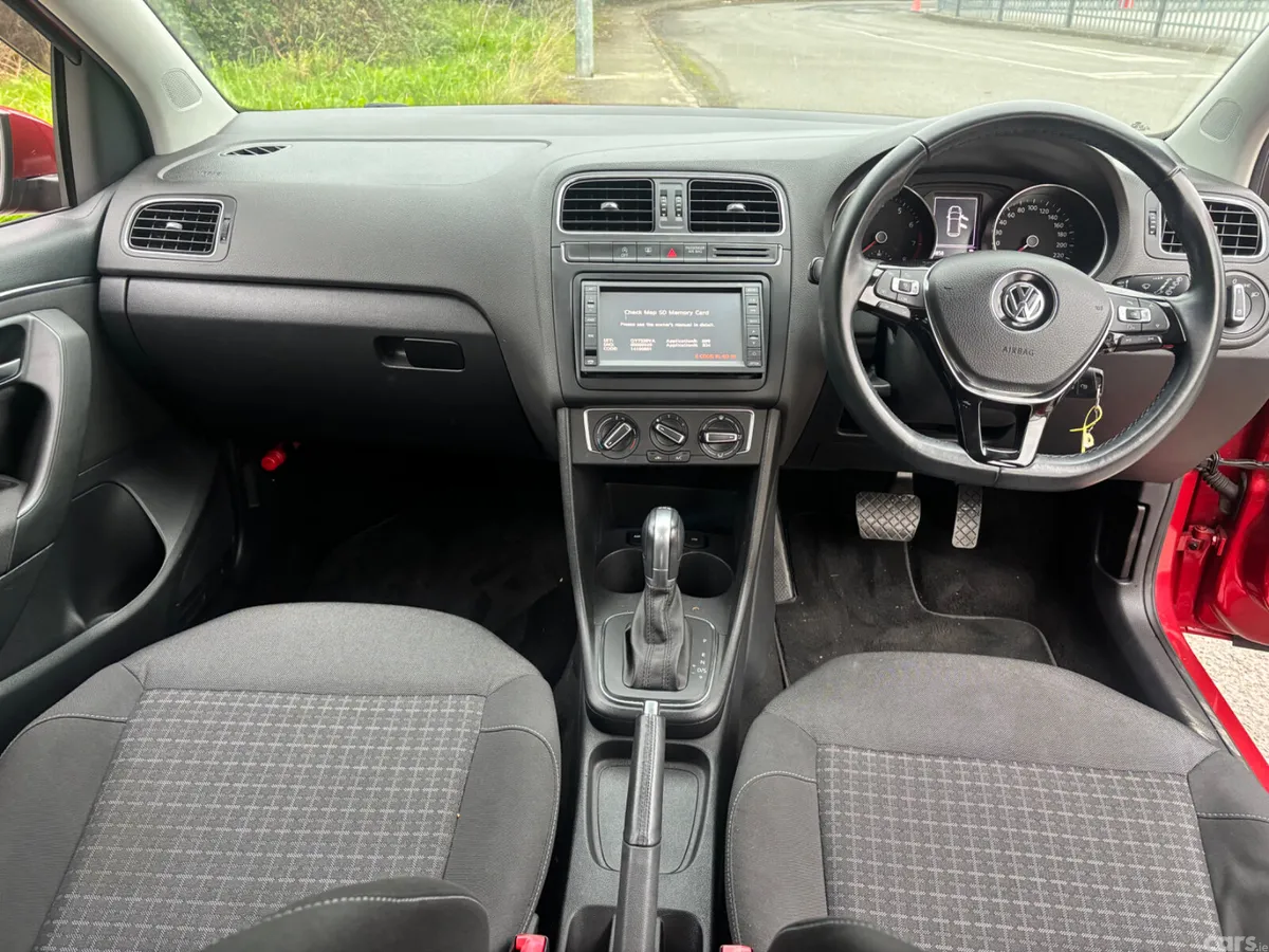Volkswagen Polo Hatchback, Petrol, 2015, Red