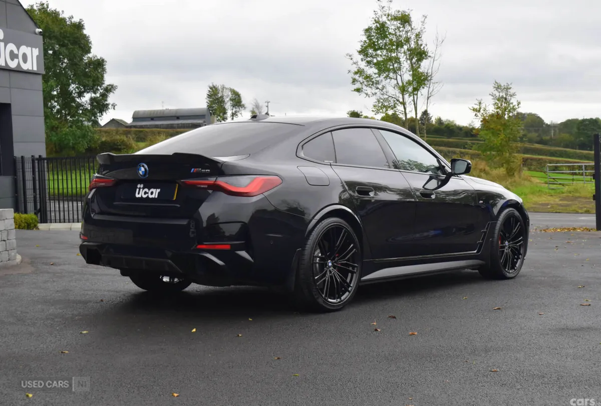 BMW i4 Hatchback, Electric, 2022, Black