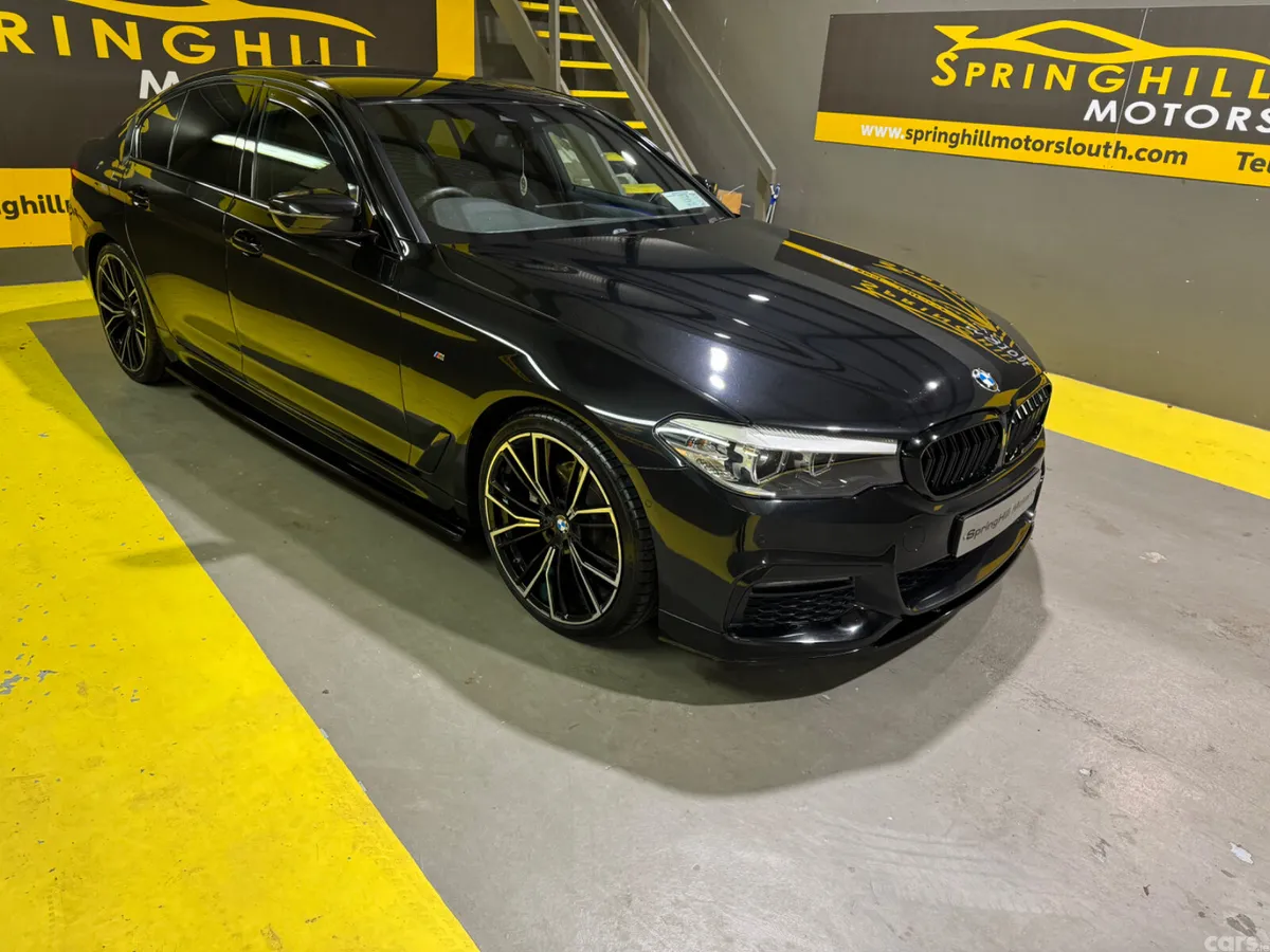 BMW 5-Series Saloon, Diesel, 2019, Black