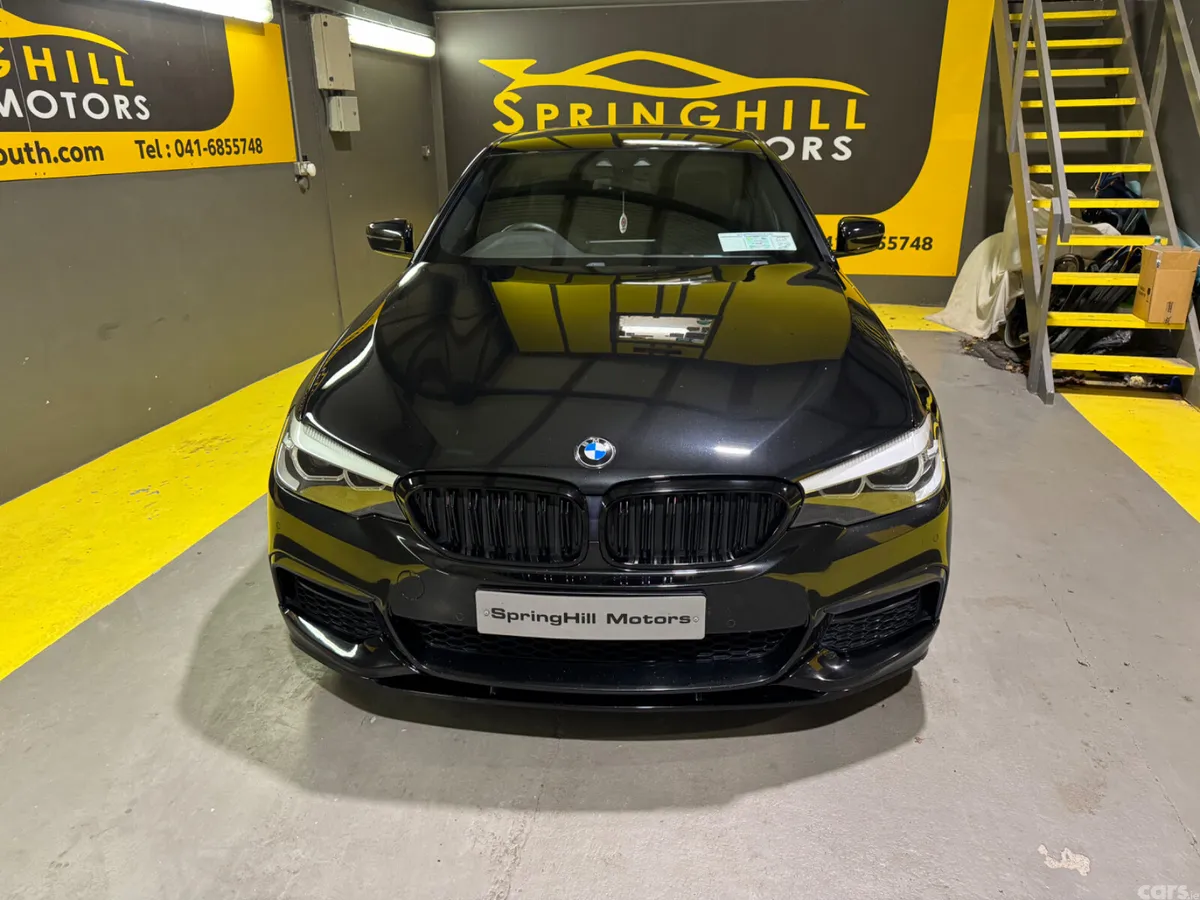 BMW 5-Series Saloon, Diesel, 2019, Black