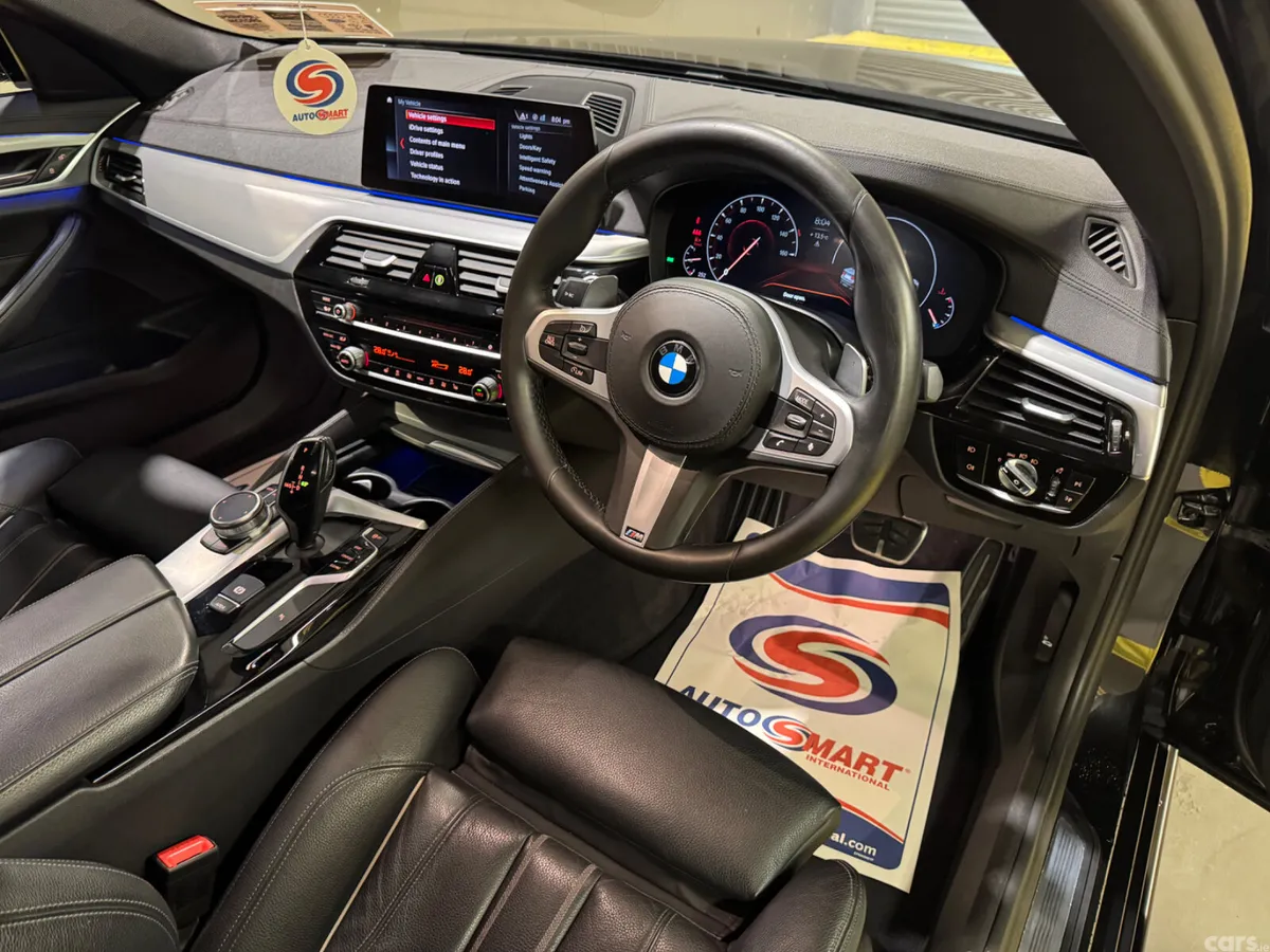 BMW 5-Series Saloon, Diesel, 2019, Black