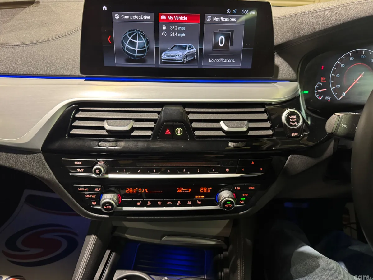 BMW 5-Series Saloon, Diesel, 2019, Black