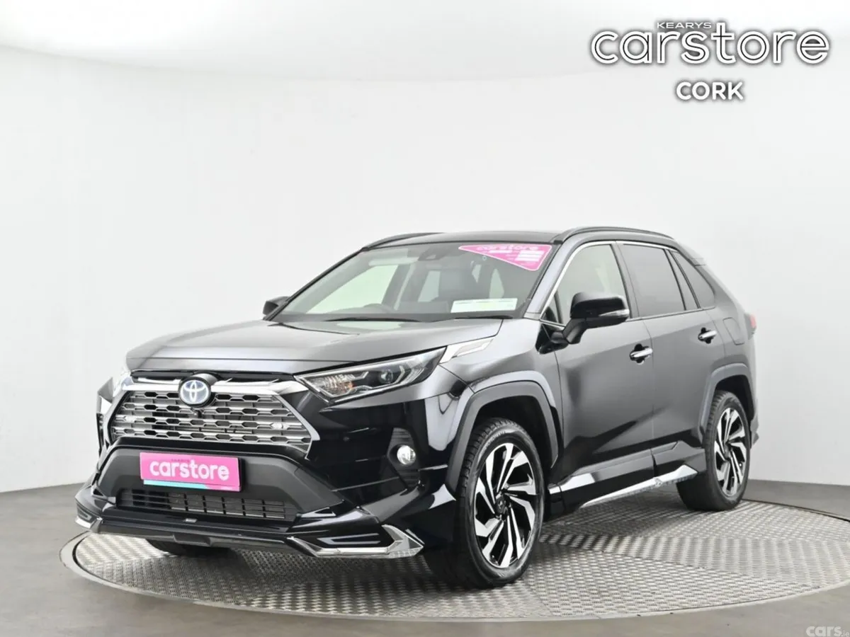 Toyota RAV4 SUV, Petrol Hybrid, 2021, Black