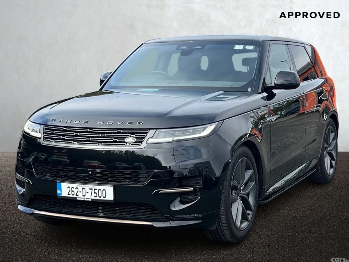 Land Rover Range Rover Sport SUV, Diesel, 2026, Black