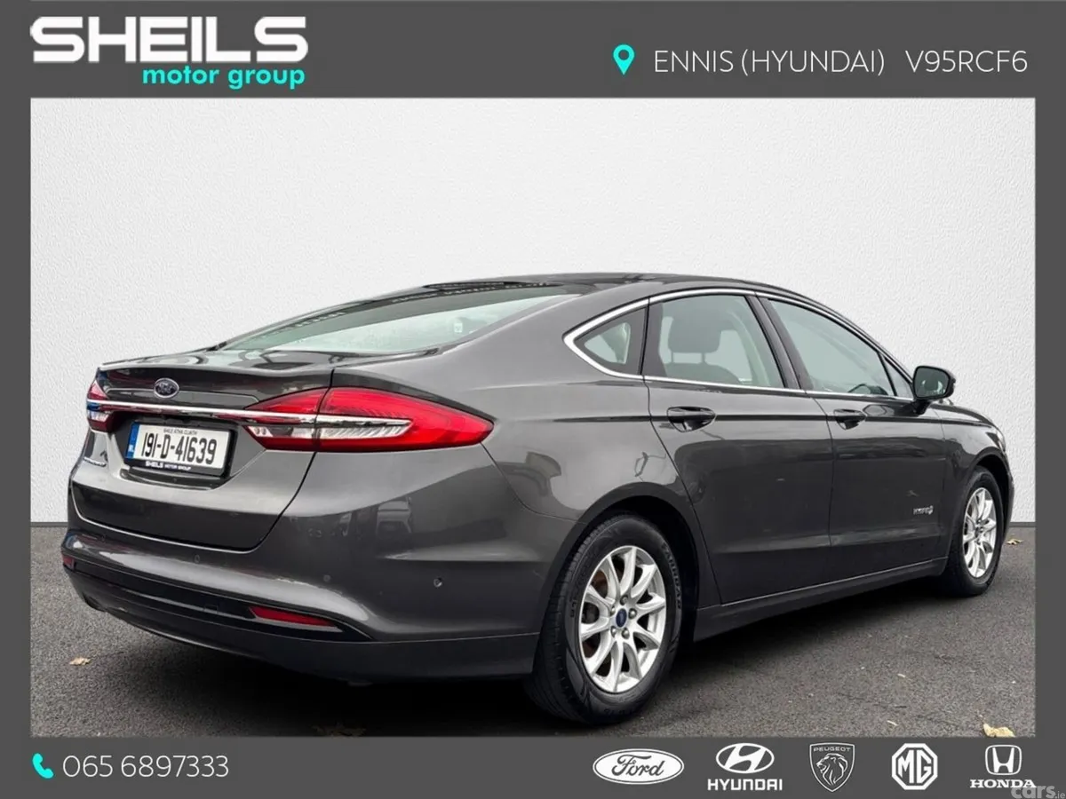 Ford Mondeo Saloon, Petrol Hybrid, 2019, Silver
