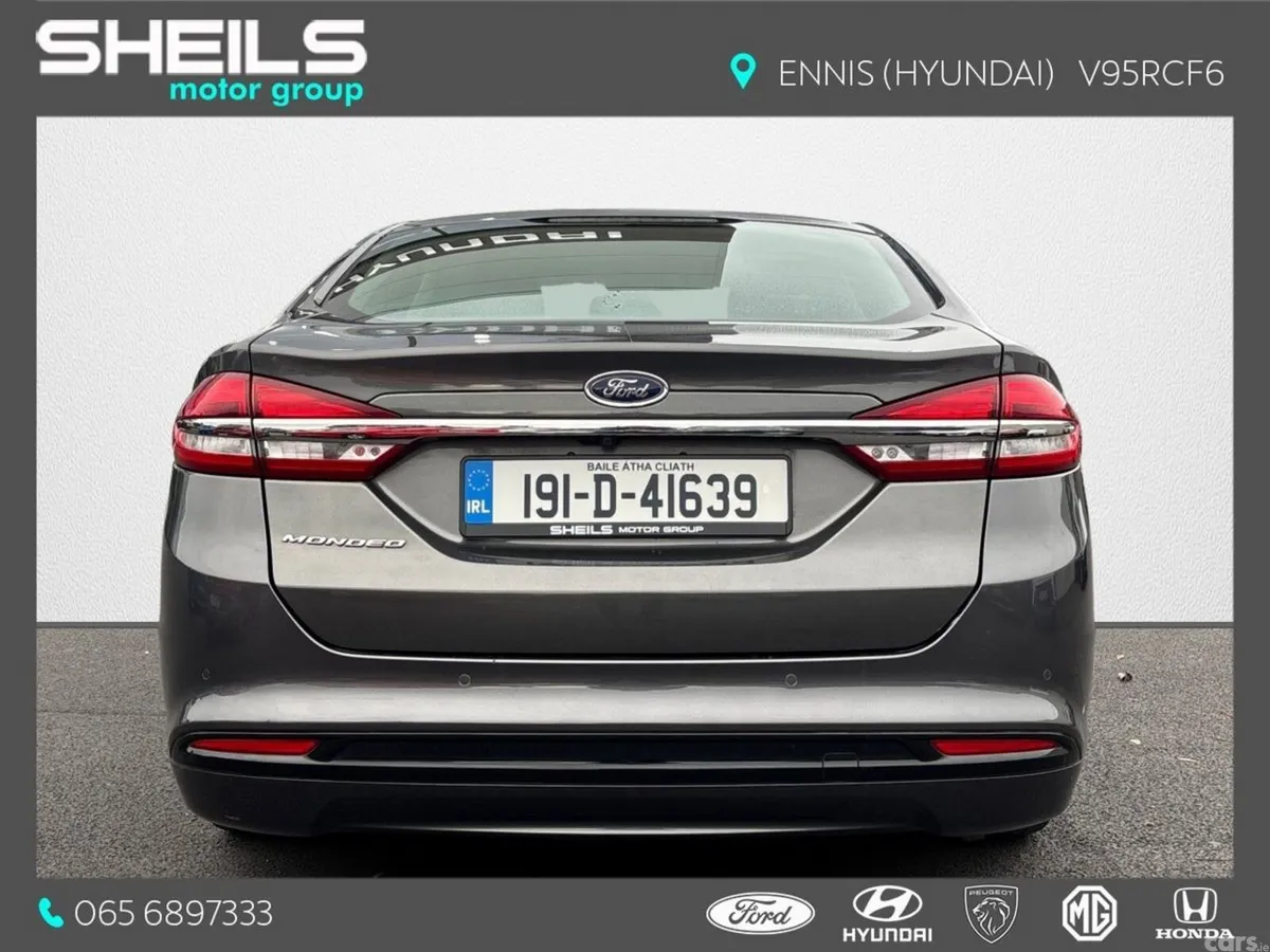 Ford Mondeo Saloon, Petrol Hybrid, 2019, Silver