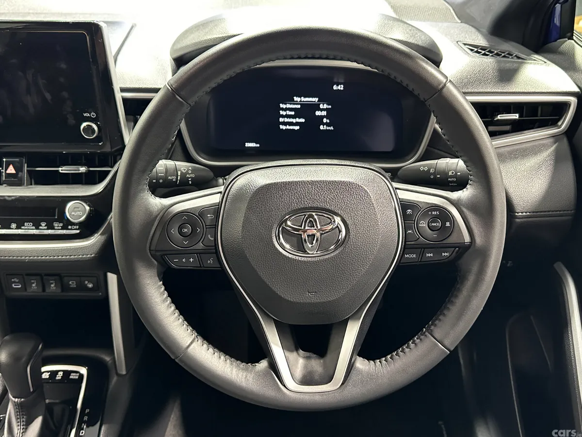 Toyota Corolla Cross SUV, Petrol Hybrid, 2024, Blue