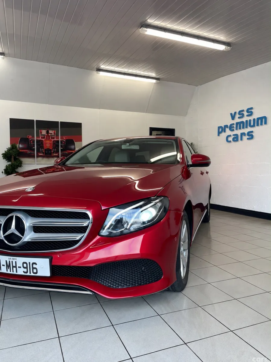 Mercedes-Benz E-Class Saloon, Diesel, 2017, Red