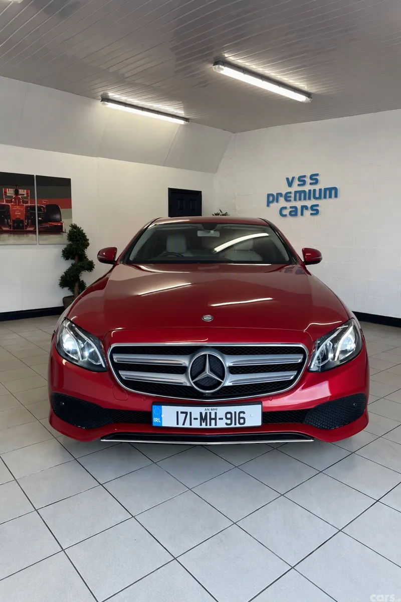 Mercedes-Benz E-Class Saloon, Diesel, 2017, Red