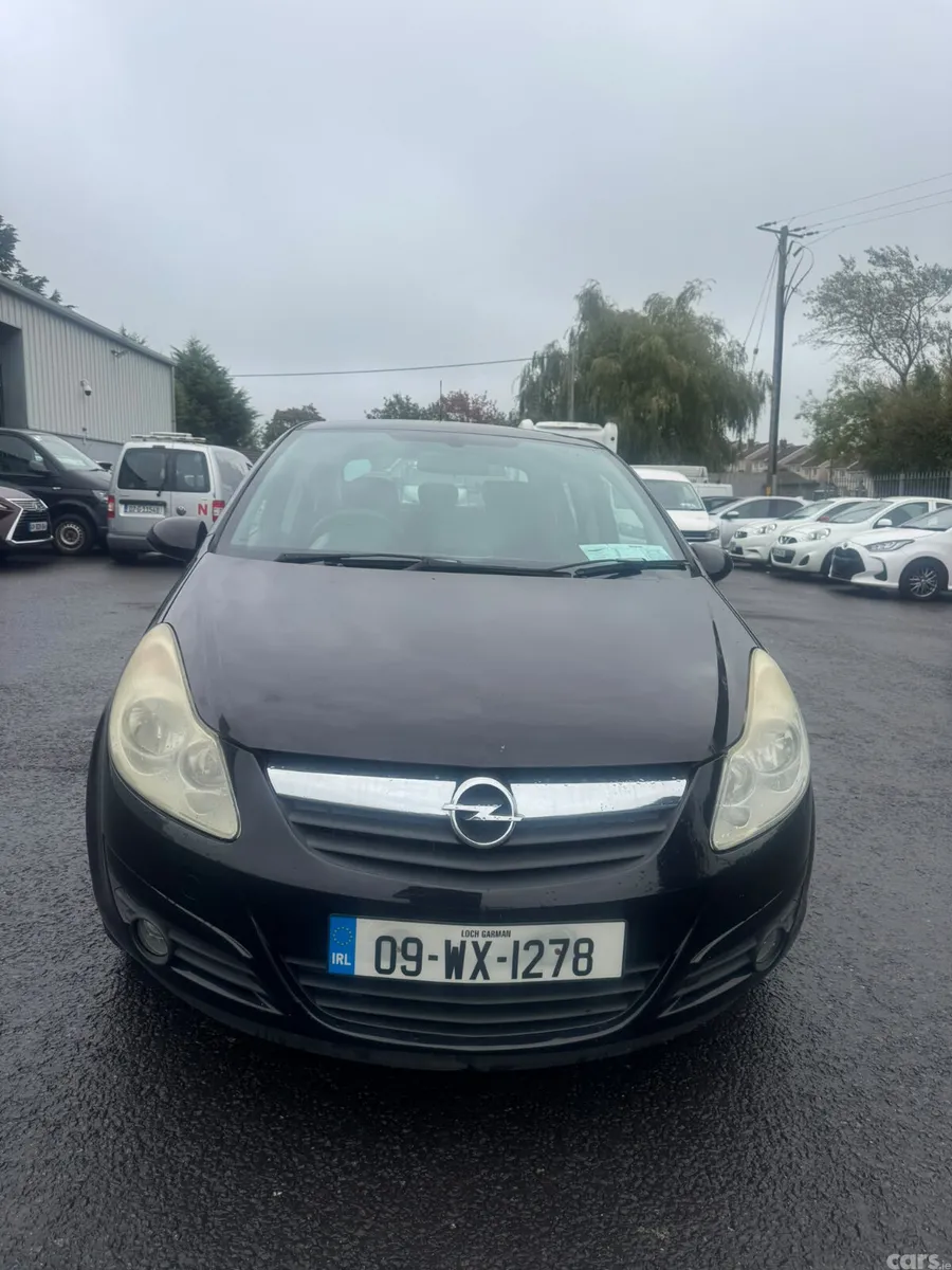 Opel Corsa Hatchback, Petrol, 2009, Black
