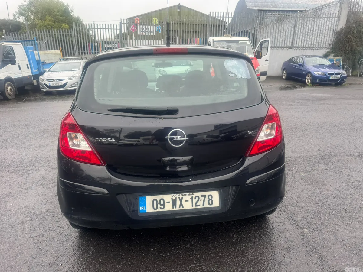 Opel Corsa Hatchback, Petrol, 2009, Black