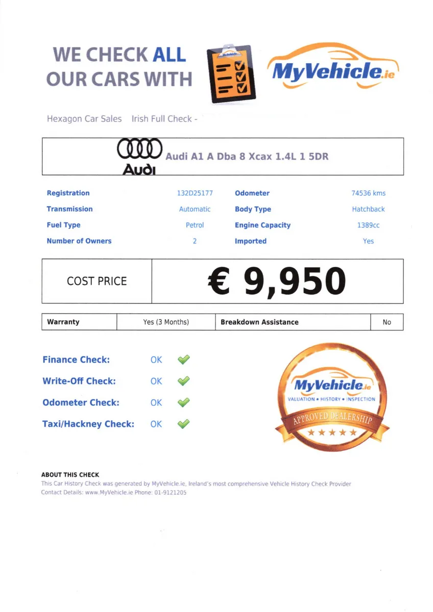 Audi A1 Hatchback, Petrol, 2013, Red