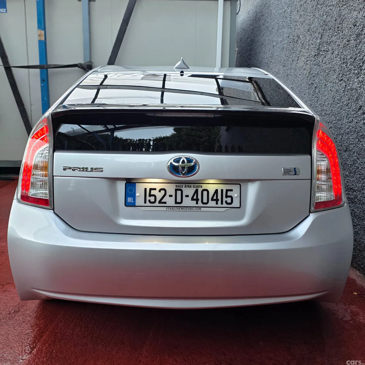 Toyota Prius Hatchback, Petrol Hybrid, 2015, Silver