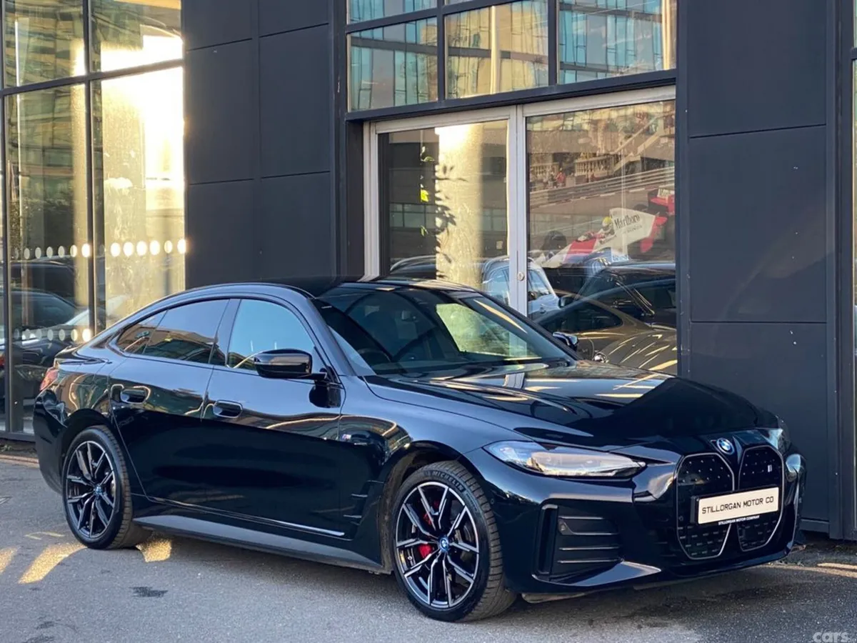 BMW i4 Coupe, Electric, 2024, Black