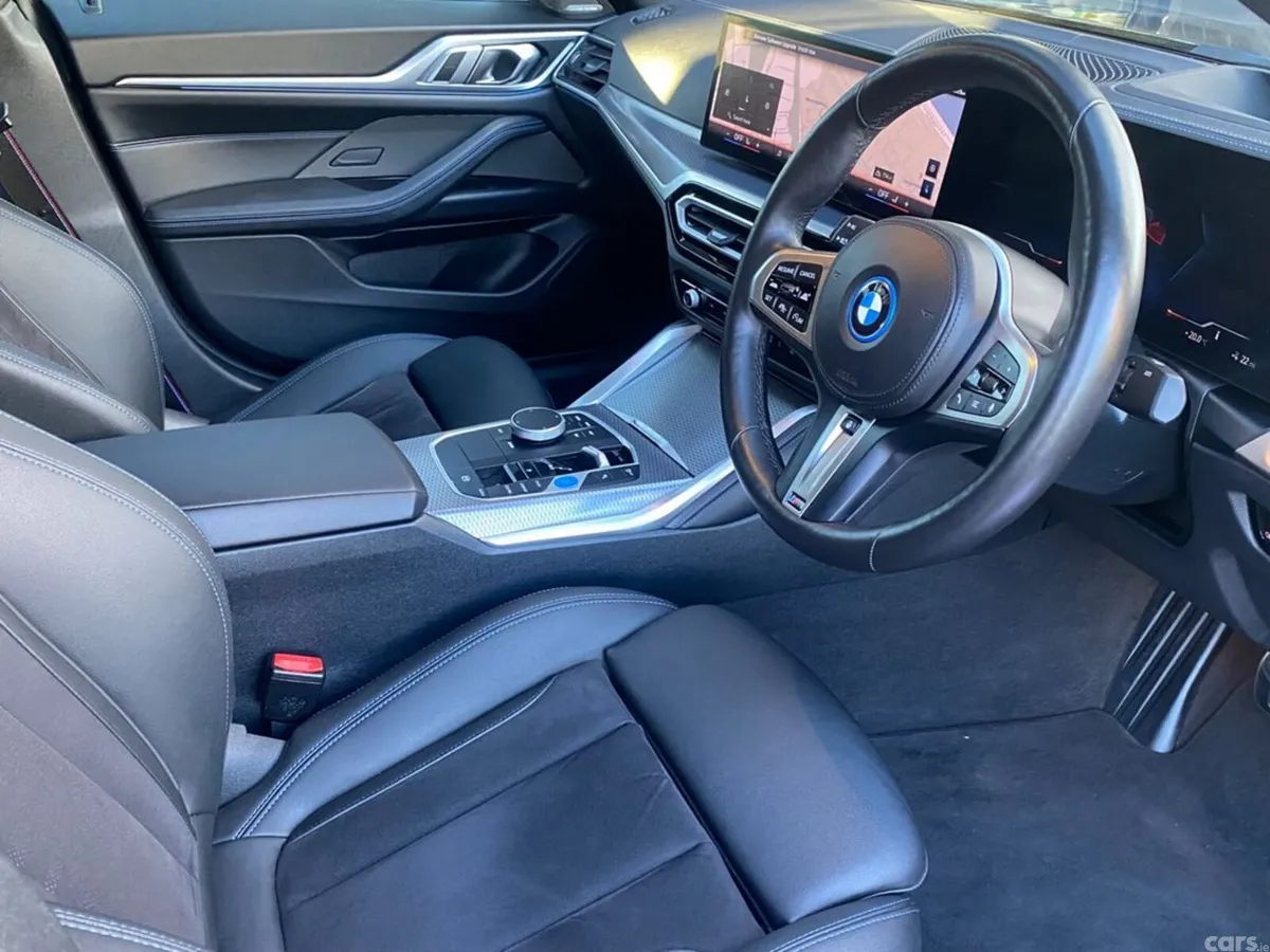 BMW i4 Coupe, Electric, 2024, Black
