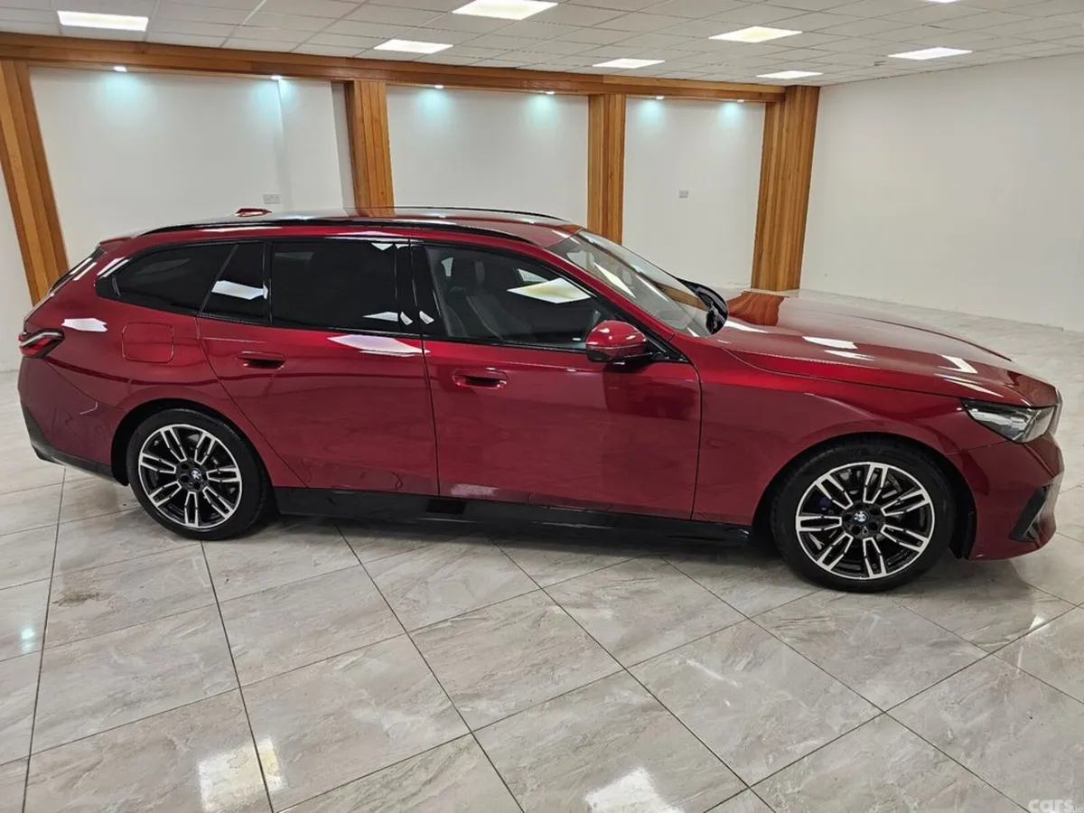 BMW 5-Series Estate, Petrol Plug-in Hybrid, 2026, Red