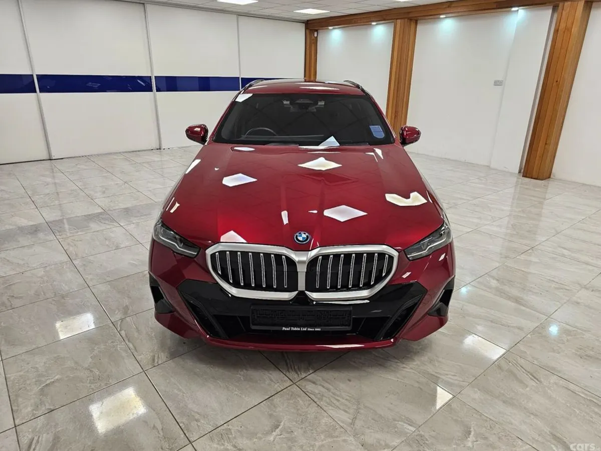 BMW 5-Series Estate, Petrol Plug-in Hybrid, 2026, Red