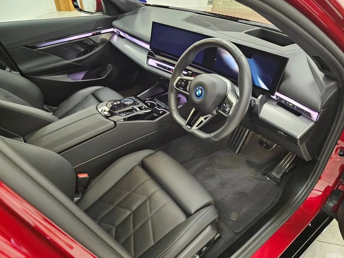 BMW 5-Series Estate, Petrol Plug-in Hybrid, 2026, Red