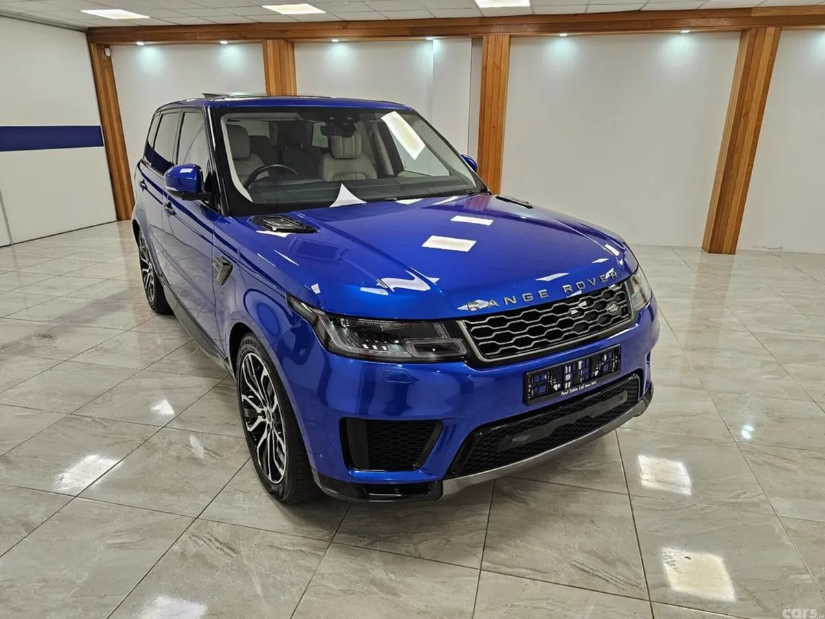 Land Rover Range Rover Sport SUV, Petrol Plug-in Hybrid, 2022, Blue