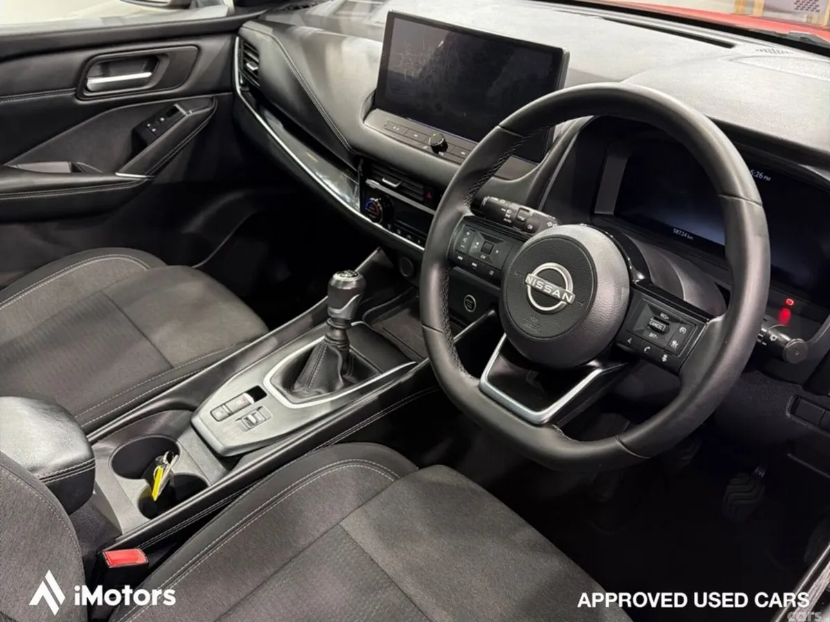 Nissan Qashqai SUV, Petrol, 2024, Red