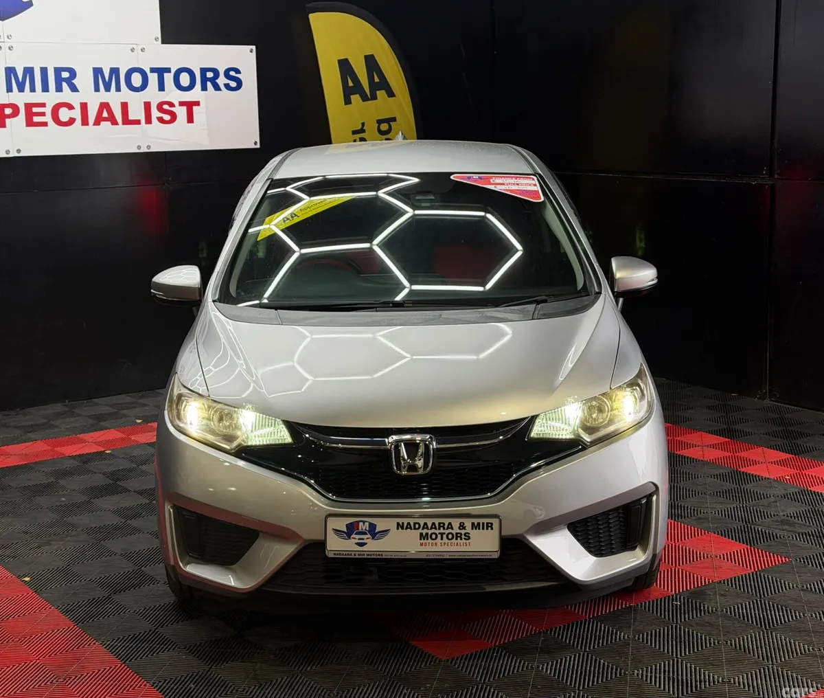 Honda Fit Hatchback, Petrol Hybrid, 2016, Silver