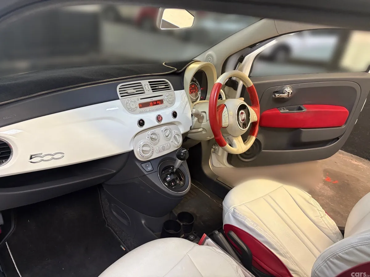 Fiat 500C Hatchback, Petrol, 2014, White