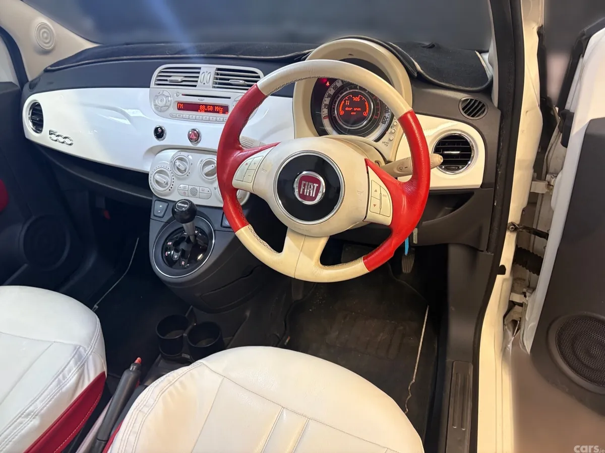 Fiat 500C Hatchback, Petrol, 2014, White