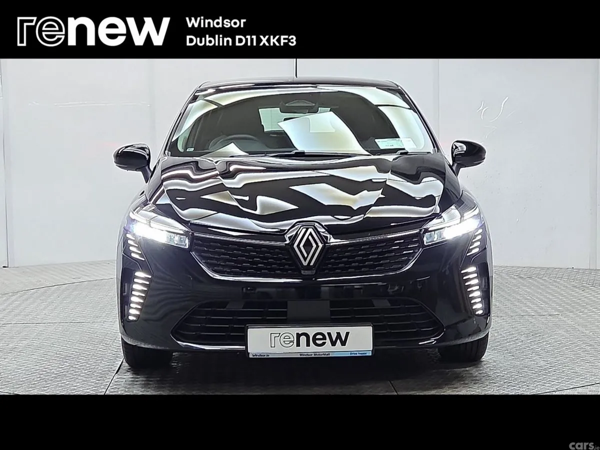 Renault Clio Hatchback, Petrol Hybrid, 2026, Black